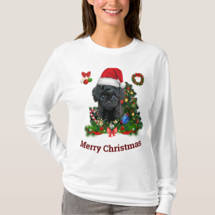 Poodle jul  T-shirt