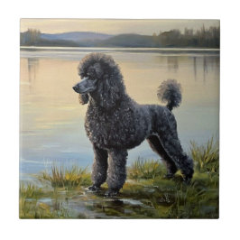 Poodle Kakelplatta
