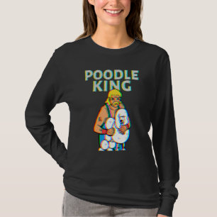Poodle King Mullet Tid Företag Framför Party In T Shirt