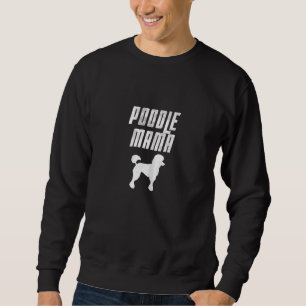 Poodle Mama Husdjursuppfödare Valp Hund Lång Ärmad Tröja
