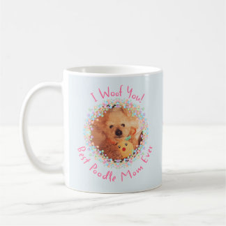 Poodle Mamma Mugg | Personlig Hund Foto & Namn