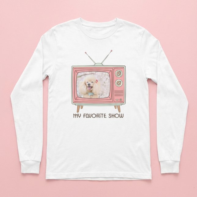 Poodle Photo T-Shirt – My Favorite Show (Skapare uppladdad)