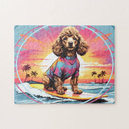 Poodle Surfing Pussel