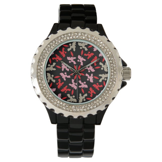 Poodle watch armbandsur (Framsida)