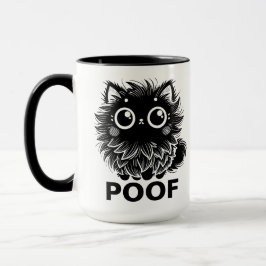 Poof Cat Mugg