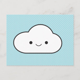 Poofy Cloud Vykort