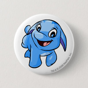 Poogle blått knapp