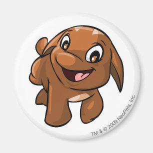Poogle brunt magnet