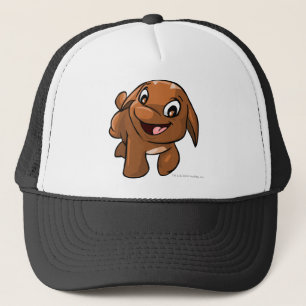 Poogle brunt truckerkeps