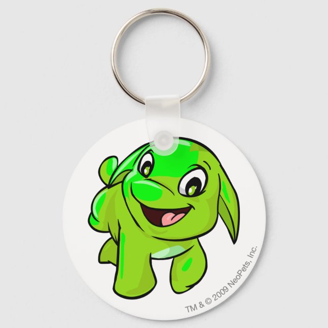 Poogle Glowing Nyckelring (Framsida)