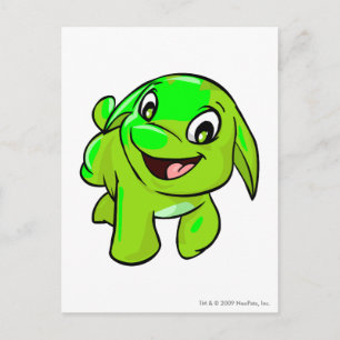 Poogle Glowing Vykort