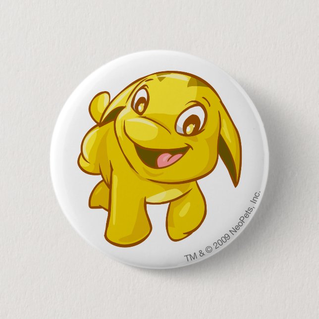 Poogle guld knapp (Framsida)