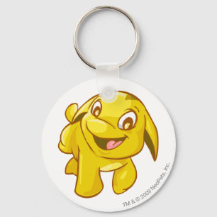 Poogle guld nyckelring