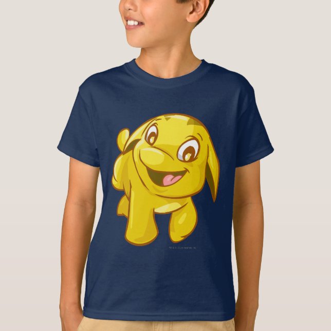Poogle guld tee shirt (Framsida)