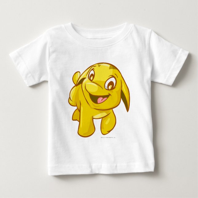 Poogle Guld Tee Shirt (Framsida)