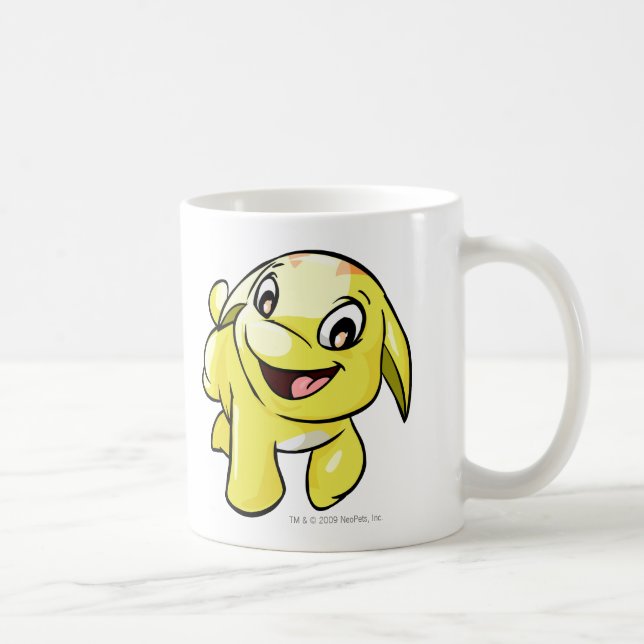 Poogle gult kaffemugg (Höger)