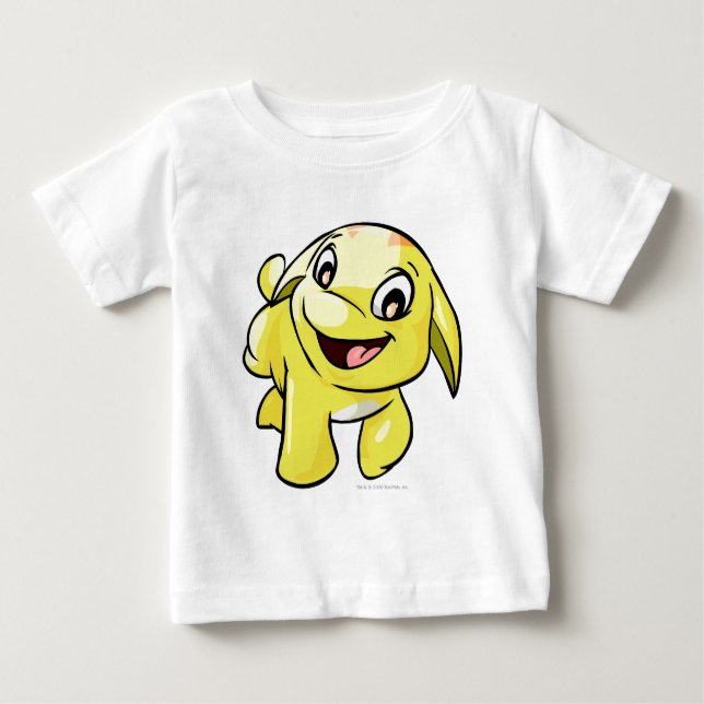 Poogle-Gult T-shirt (Framsida)