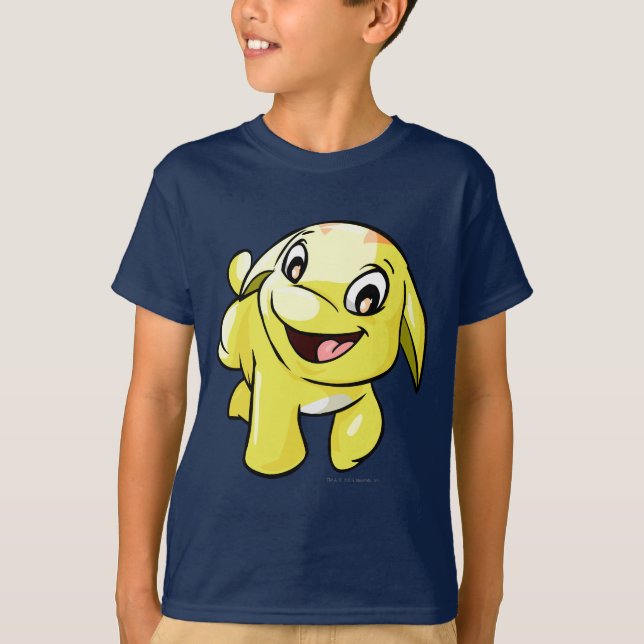 Poogle gult t shirt (Framsida)