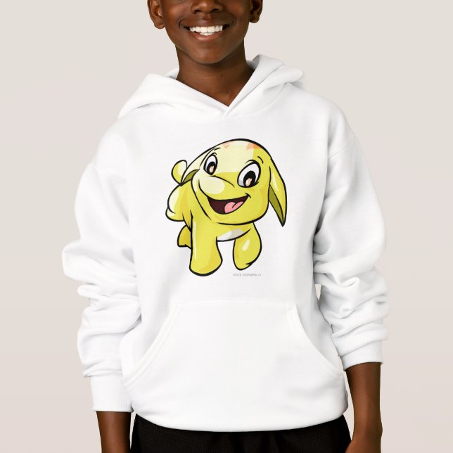 Poogle gult tee shirt (Framsida)