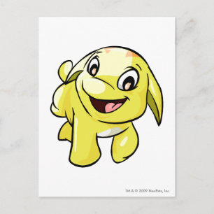 Poogle-Gult Vykort