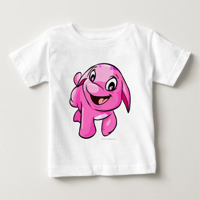 Poogle Rosa Tee Shirt (Framsida)
