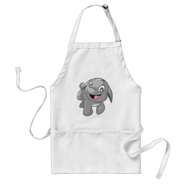 Poogle silver förkläde (Framsidan)