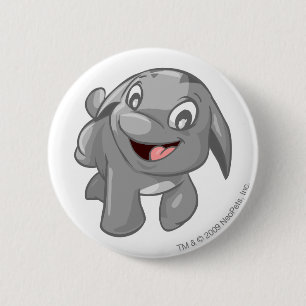 Poogle silver knapp