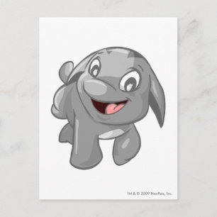 Poogle Silver Vykort