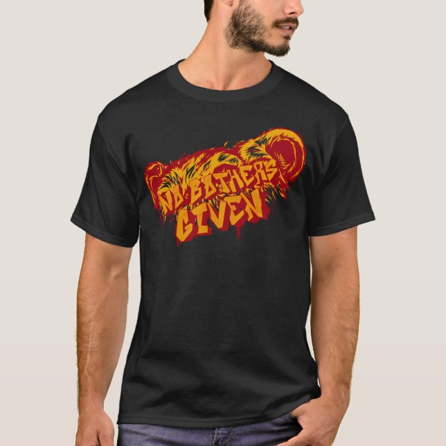 Pooh Bear bryr sig inte T Shirt (Framsida)