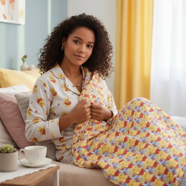 Pooh Fleecefilt (Skapare uppladdad)