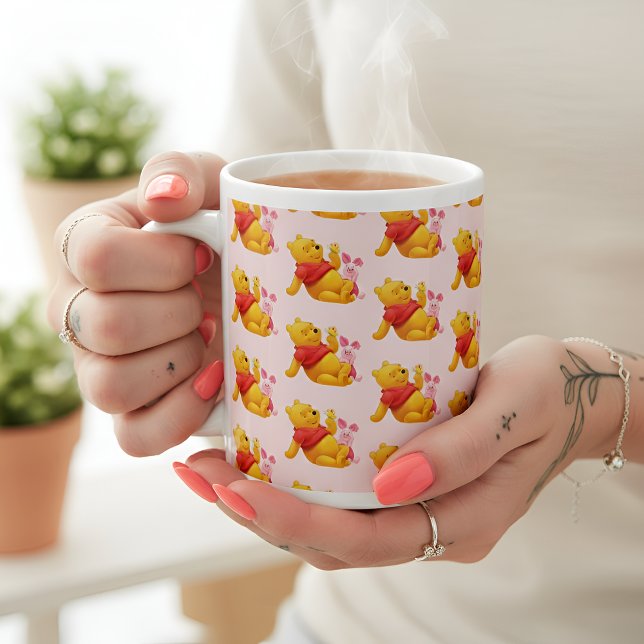 Pooh Giant Coffee Mug Jumbo Mugg (Skapare uppladdad)