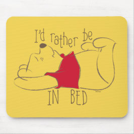 Pooh | Jag skulle hellre vara i bed Musmatta