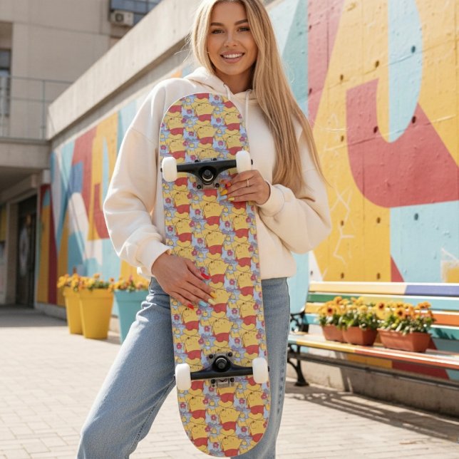 Pooh Mini Skateboard Bräda 18,5 Cm (Skapare uppladdad)