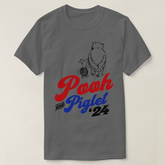 Pooh och Piglet 2024 T Shirt (Design framsida)