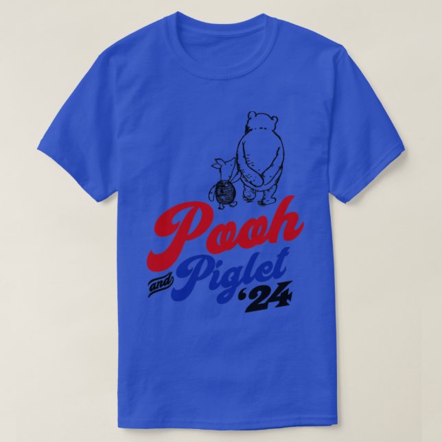 Pooh och Piglet 2024 T Shirt (Design framsida)