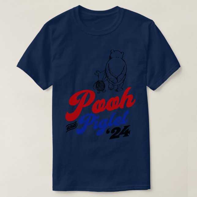 Pooh och Piglet 2024 T Shirt (Design framsida)
