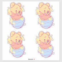 Pooh Sticker