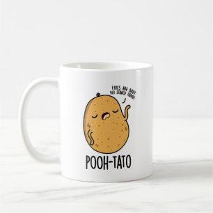 Pooh-tato Funny Potato Pun Kaffemugg