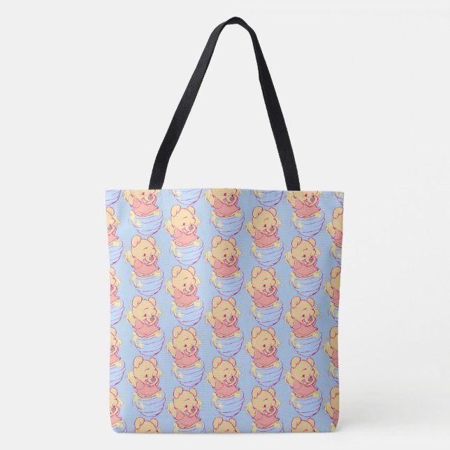 Pooh Tote Bag Tygkasse (Framsida)