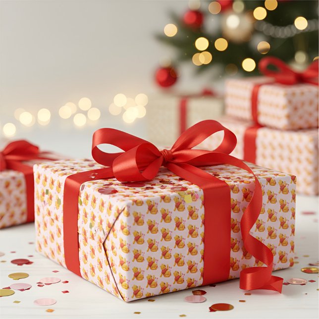 Pooh Wrapping Paper Presentpapper (Skapare uppladdad)