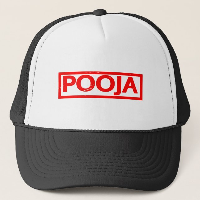 Pooja Frimärke Keps (Framsida)