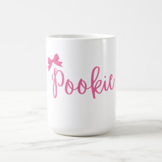"Pookie" Söt Rosa Mugg Kop