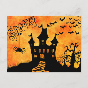 pookisk halloween-vykort vykort