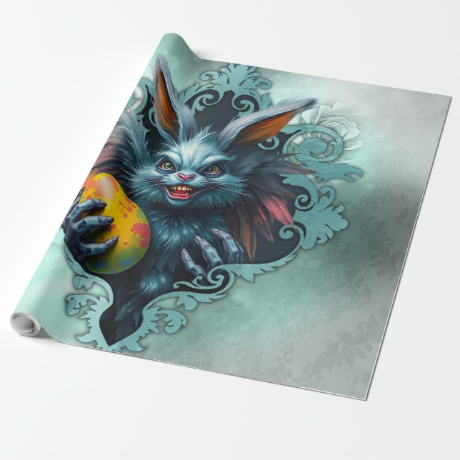 Pooky Påsk kanin Presentpapper (Utrullad)