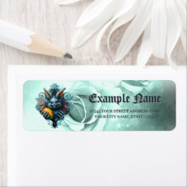 Pooky Påsk kanin Returadress Etikett