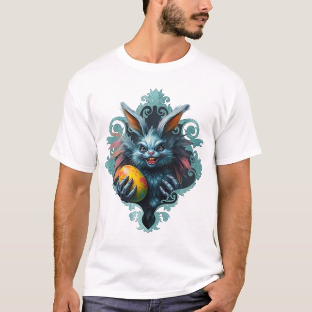 Pooky Påsk kanin T Shirt (Framsida)