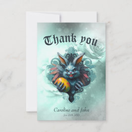 Pooky Påsk kanin Tack Kort