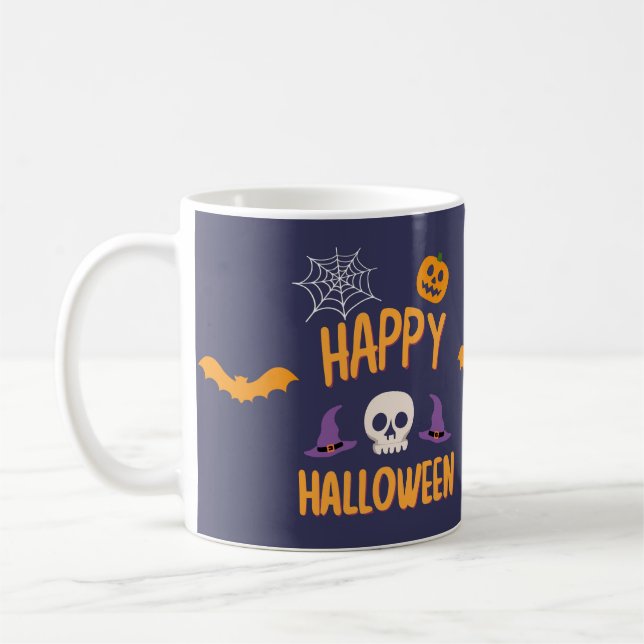 Pooky-pumpen fladdermus orange kaffemugg (Vänster)