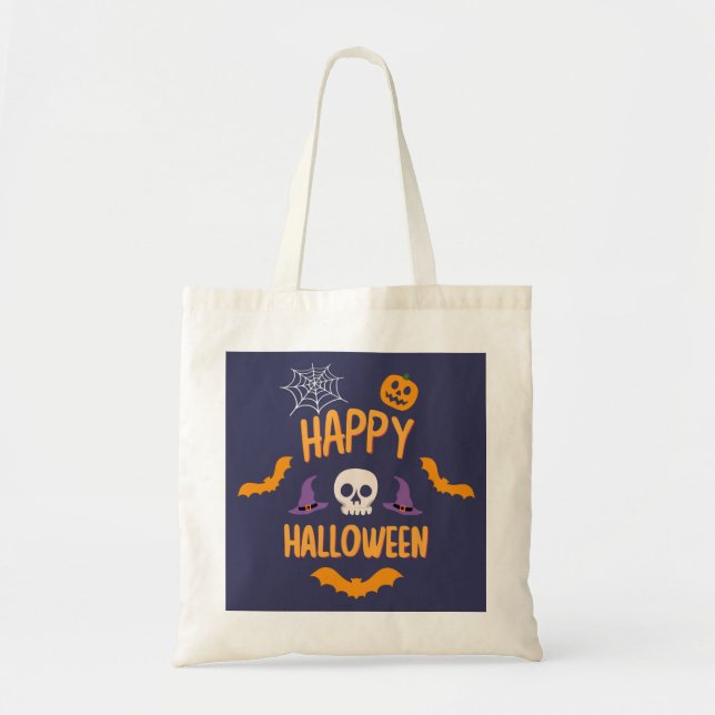 Pooky-pumpen fladdermus orange tygkasse (Framsidan)