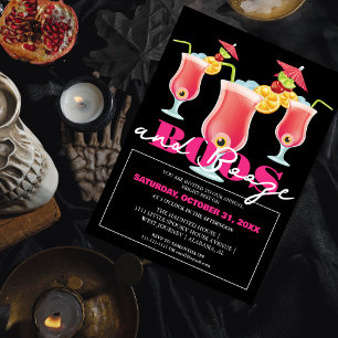 Pooky Vuxen halloween fest i Boos och sprit Inbjudningar